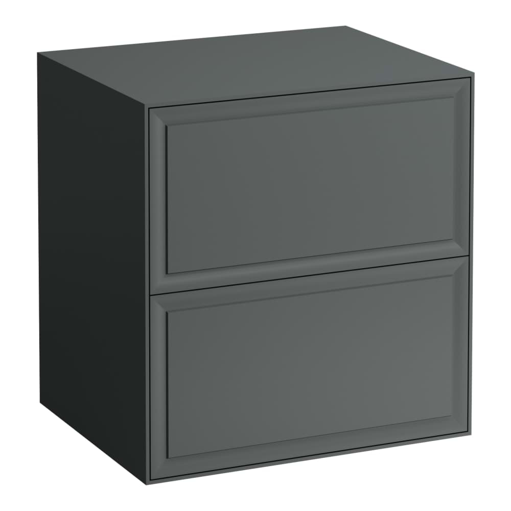 LAUFEN THE NEW CLASSIC Skříňka pod umyvadlo 600, se 2 zásuvkami, bez výřezu 575 x 455 x 600 mm #H4060060856281 - 628 - Černěný dub