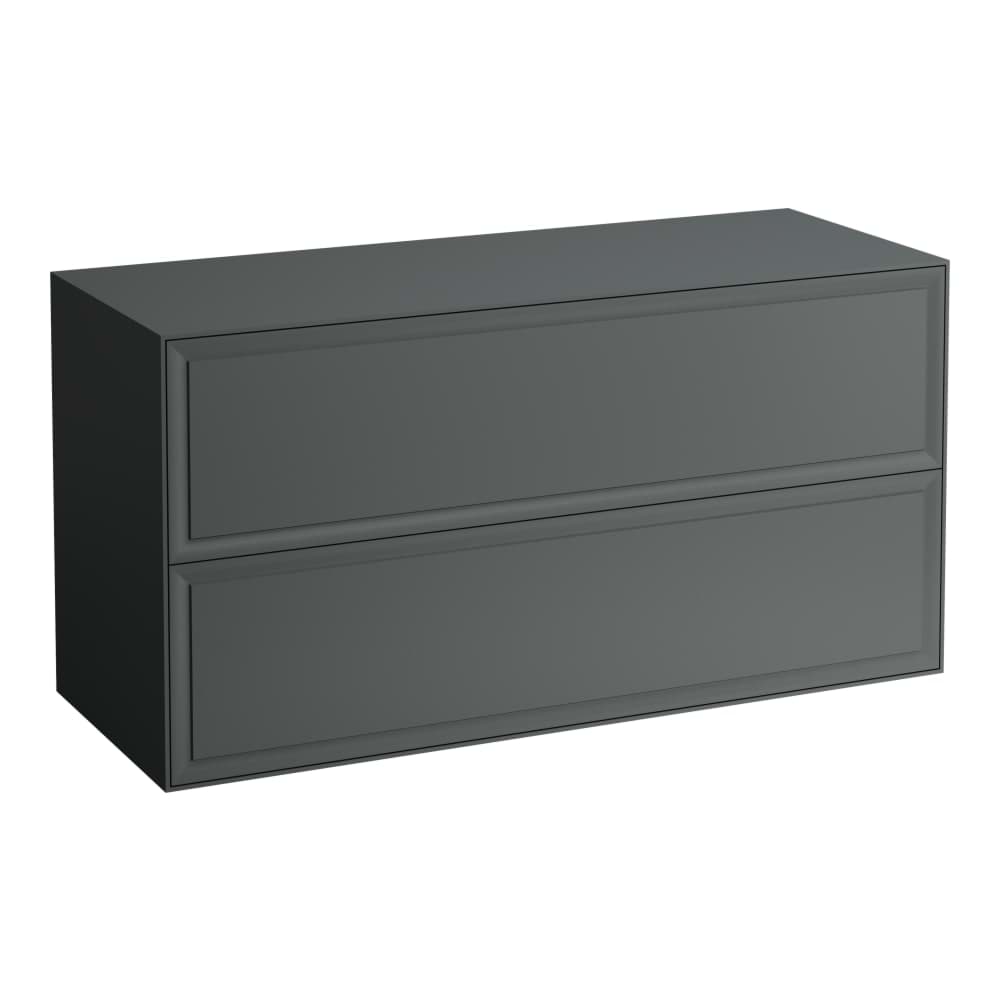 LAUFEN THE NEW CLASSIC Skříňka pod umyvadlo 1200, se 2 zásuvkami, bez výřezu 1175 x 455 x 600 mm #H4060260856281 - 628 - Černěný dub