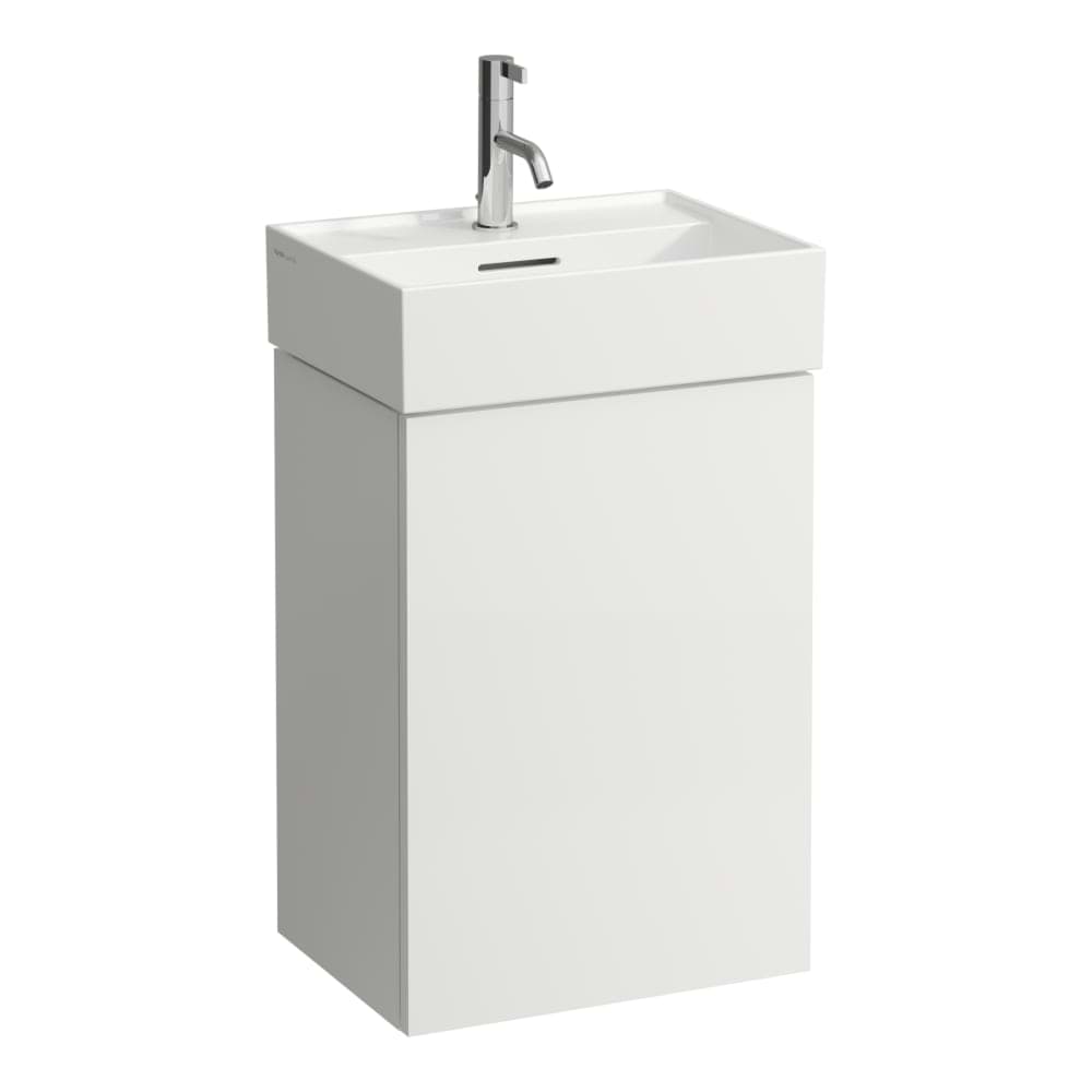 LAUFEN Kartell LAUFEN Skříňka pod umyvadlo, 1 dvířka, závěsy vlevo, pro umyvadlo H815330 435 x 330 x 600 mm #H4075030336451 - 645 - Šedomodrá