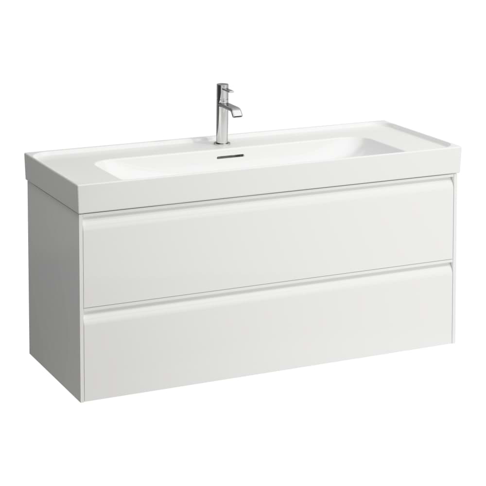 LAUFEN MEDA Skříňka pod umyvadlo, 2 zásuvky, pro umyvadlo H814111 1180 x 450 x 515 mm #H4216320112601 - 260 - Bílá mat