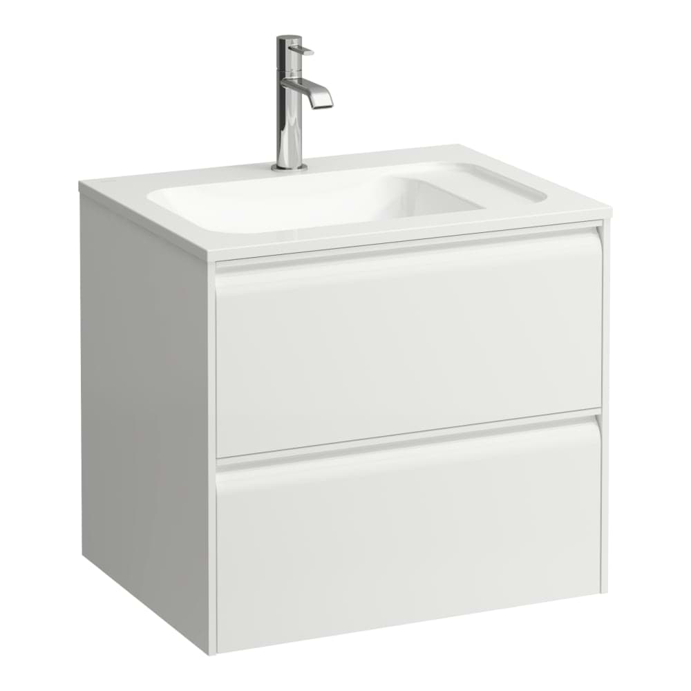 LAUFEN MEDA Skříňka pod umyvadlo, 2 zásuvky, pro umyvadlo H814113 z materiálu Marbond 570 x 440 x 505 mm #H4216720119901 - 990 - Special colour