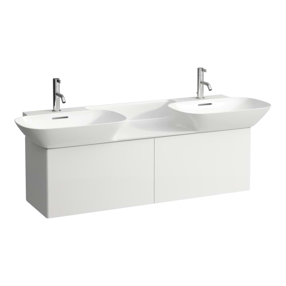 LAUFEN INO Skříňka pod umyvadlo, se 2 zásuvkami, pro umyvadlo H814304 1170 x 350 x 355 mm #H4254110301701 - 170 - Bílá mat