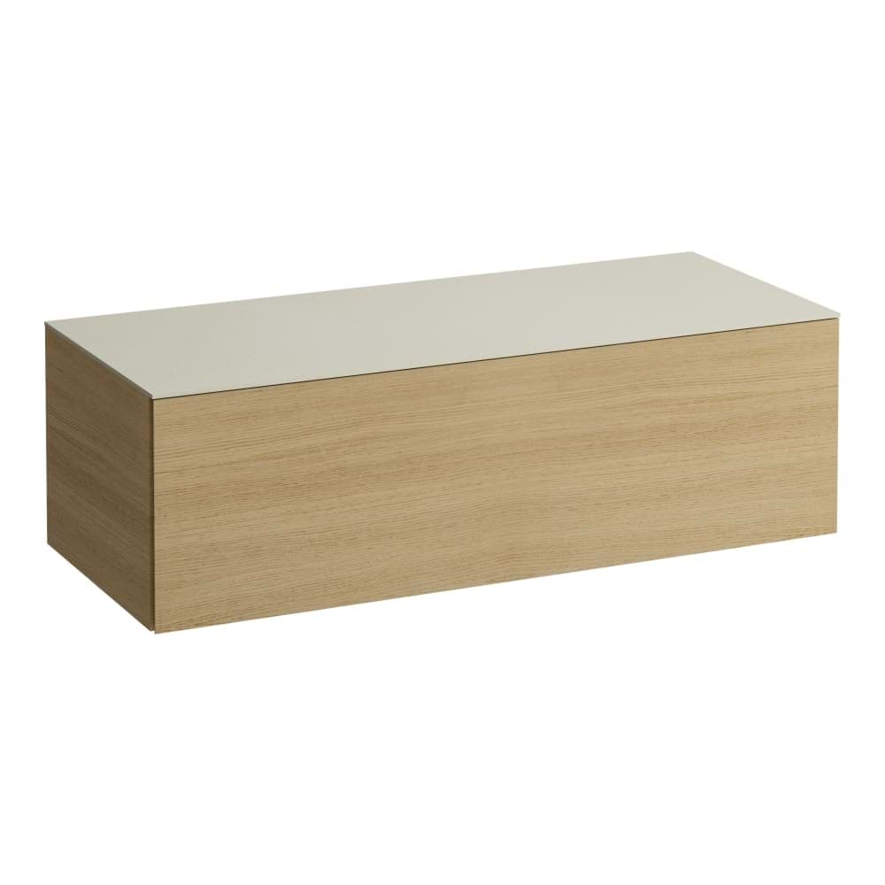 LAUFEN ILBAGNOALESSI Zásuvkový element 1200, s 1 zásuvkou, bez výřezu, s vrchní deskou Calce Avorio 1200 x 500 x 370 mm #H4313000979991 - 999 - Multicolour