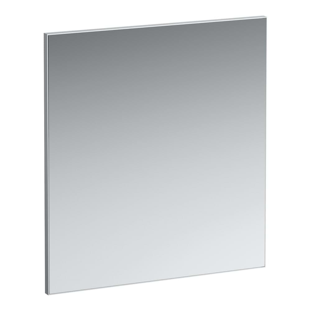 LAUFEN FRAME 25 Zrcadlo v hliníkovém rámu, bez osvětlení 650 x 25 x 700 mm #H4474039004501 - 450 - Černá mat
