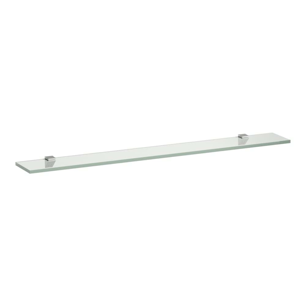 LAUFEN FRAME 25 Skleněná polička s 2 upevněními na stěnu 900 mm 900 x 120 x 10 mm #H4475859004501 - 450 - Černá mat