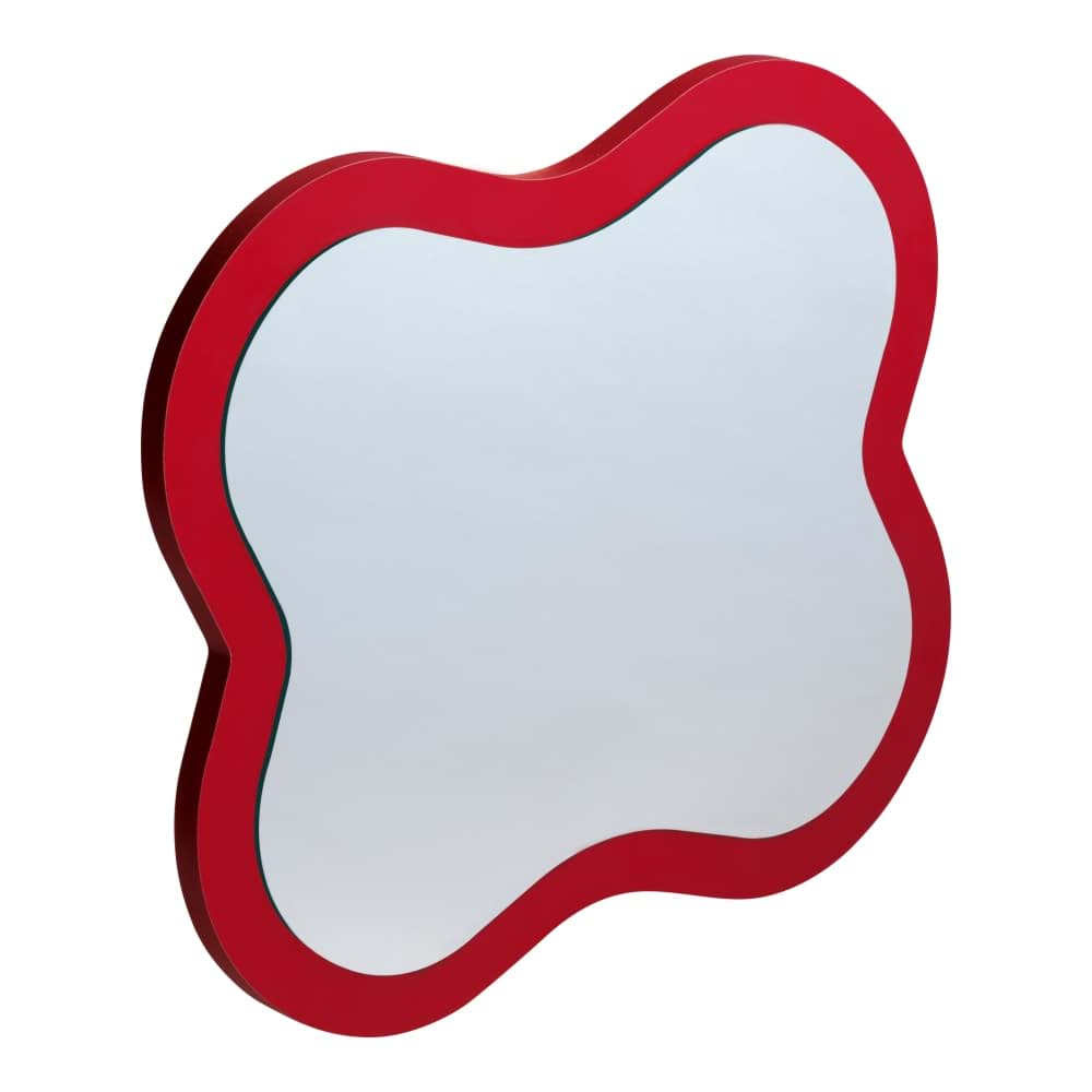 LAUFEN FLORAKIDS Zrcadlo ve tvaru květiny 435 x 21 x 383 mm #H4616010034691 - 469 - Čínská červená