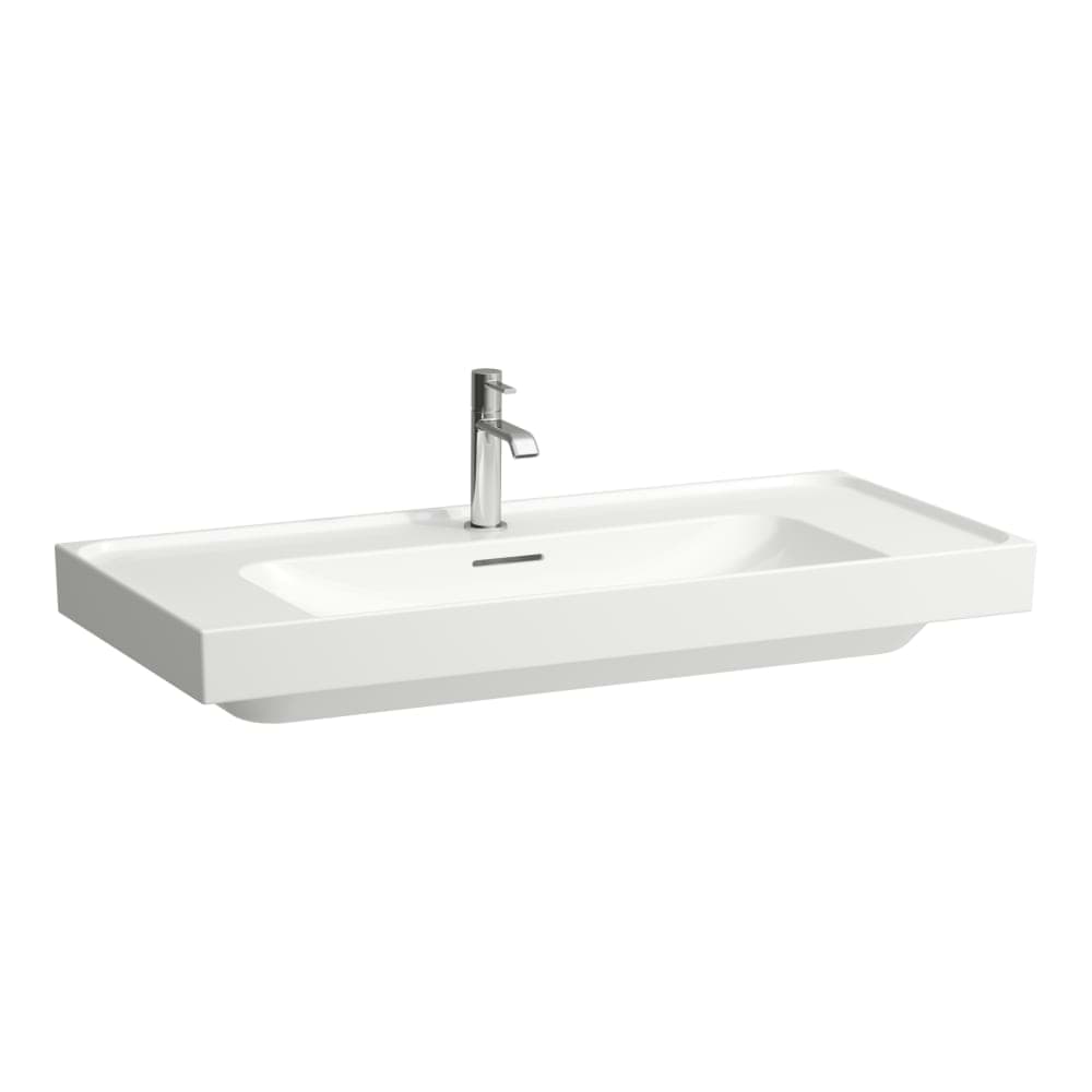 LAUFEN MEDA Umyvadlo, odkládací plocha vpravo a vlevo 1000 x 460 x 80 mm #H8101197581121