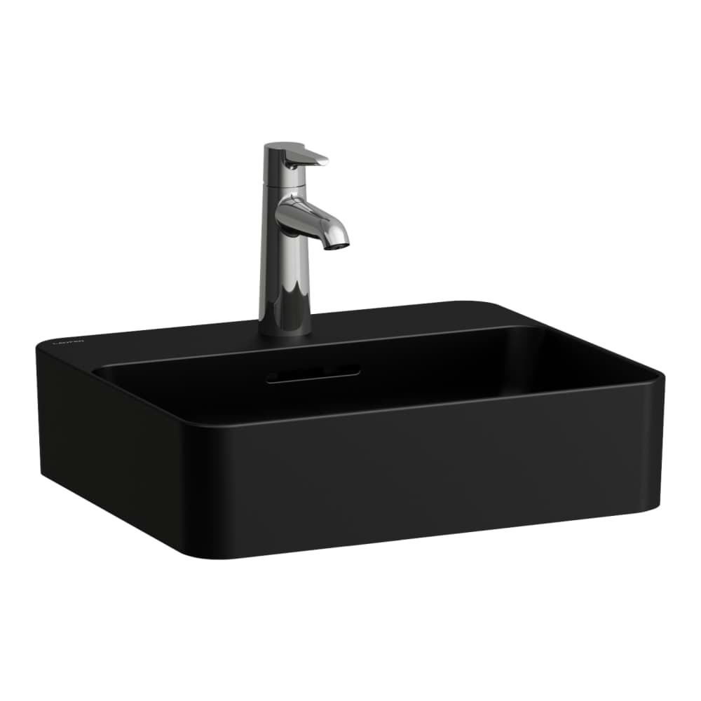 LAUFEN Umyvadlová mísa VAL, s vodovodní lištou 450 x 380 x 115 mm #H8122807571421
