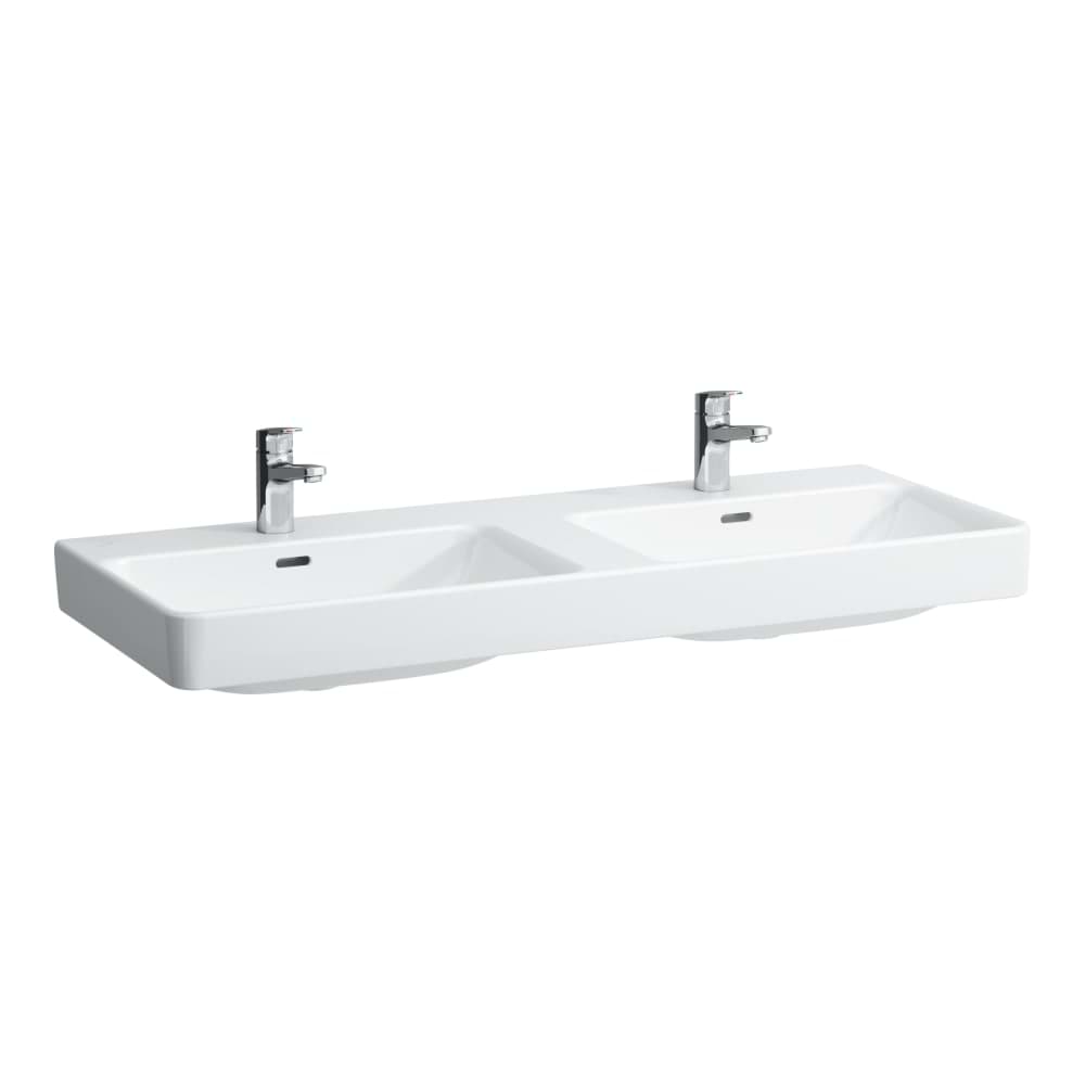 LAUFEN PRO S Dvojité umyvadlo k zabudování do nábytku 1200 x 465 x 95 mm #H814966A001041