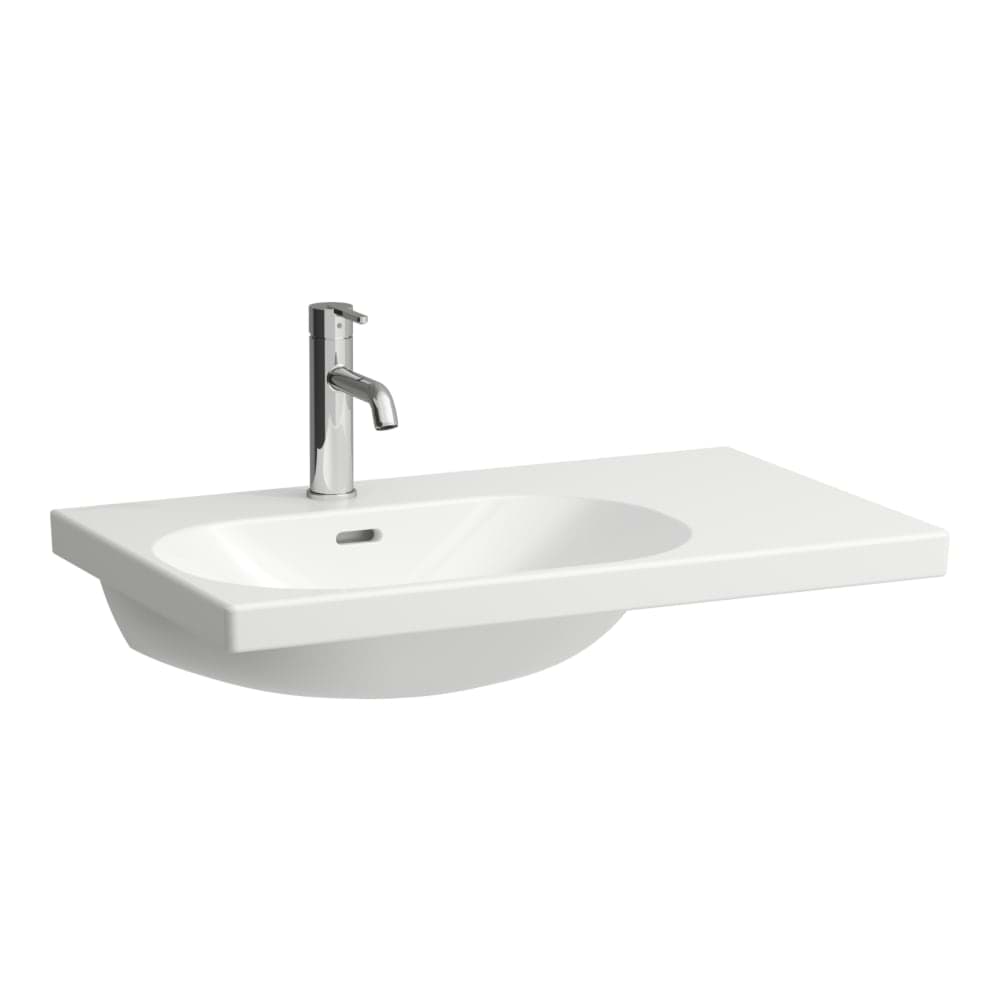 LAUFEN LUA Umyvadlo, odkládací plocha vpravo 750 x 460 x 180 mm #H8170864001121