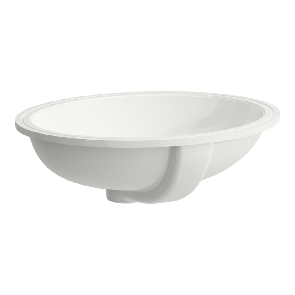 LAUFEN SAVOY Vestavné umyvadlo, oválné, broušená horní část 500 x 416 x 180 mm #H8189430001091