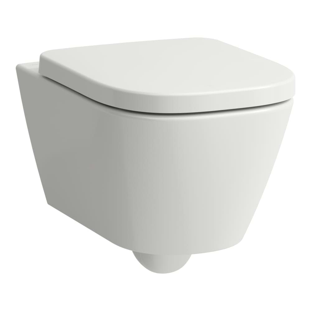 LAUFEN MEDA Závěsný klozet, 'Silent flush', rimless, hluboké splachování, advanced 540 x 360 x 355 mm #H8201107570001 - 757 - Bílá mat
