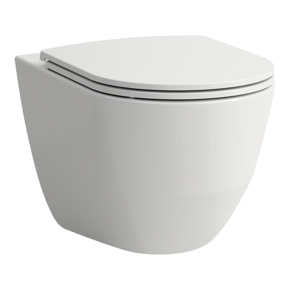 LAUFEN PRO závěsný klozet "comfort", oplachový, bez okrajů, 5 cm zvýšený 560 x 360 x 375 mm #H8219620490001 - 049 - Pergamon