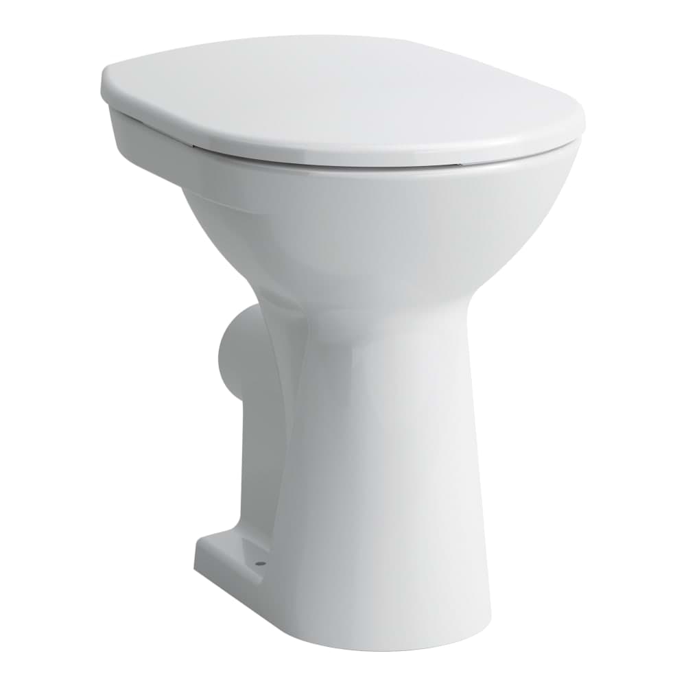 LAUFEN PRO Stojící klozet, hluboké splachování, vodorovný odpad 470 x 360 x 450 mm #H825955A000001 - a00 - Bílá LCC Active (LAUFEN Clean Coat Active)
