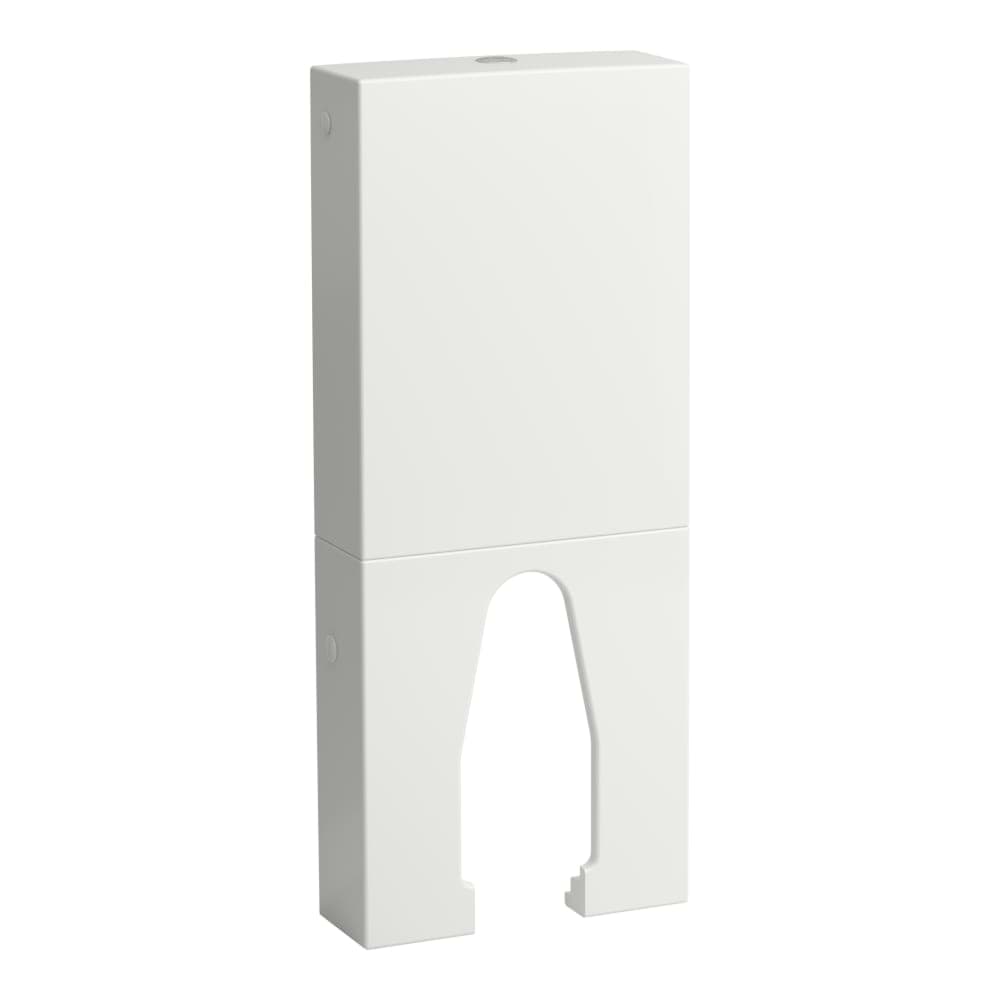 LAUFEN Stojící nádrž dvoudílná, s plastovou nádrží, splachování přednastavené na 6/3L (nastavitelné i na 4,5/3L, 5/3L) 400 x 140 x 980 mm #H8296600009821 - 000 - Bílá