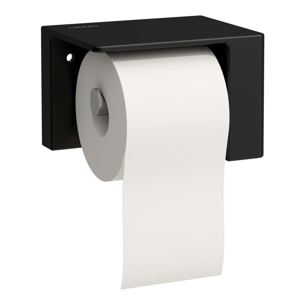 LAUFEN VAL Držák toaletního papíru, včetně instalační sady, levý 170 x 135 x 115 mm #H8722817580001 - 758 - Grafit mat