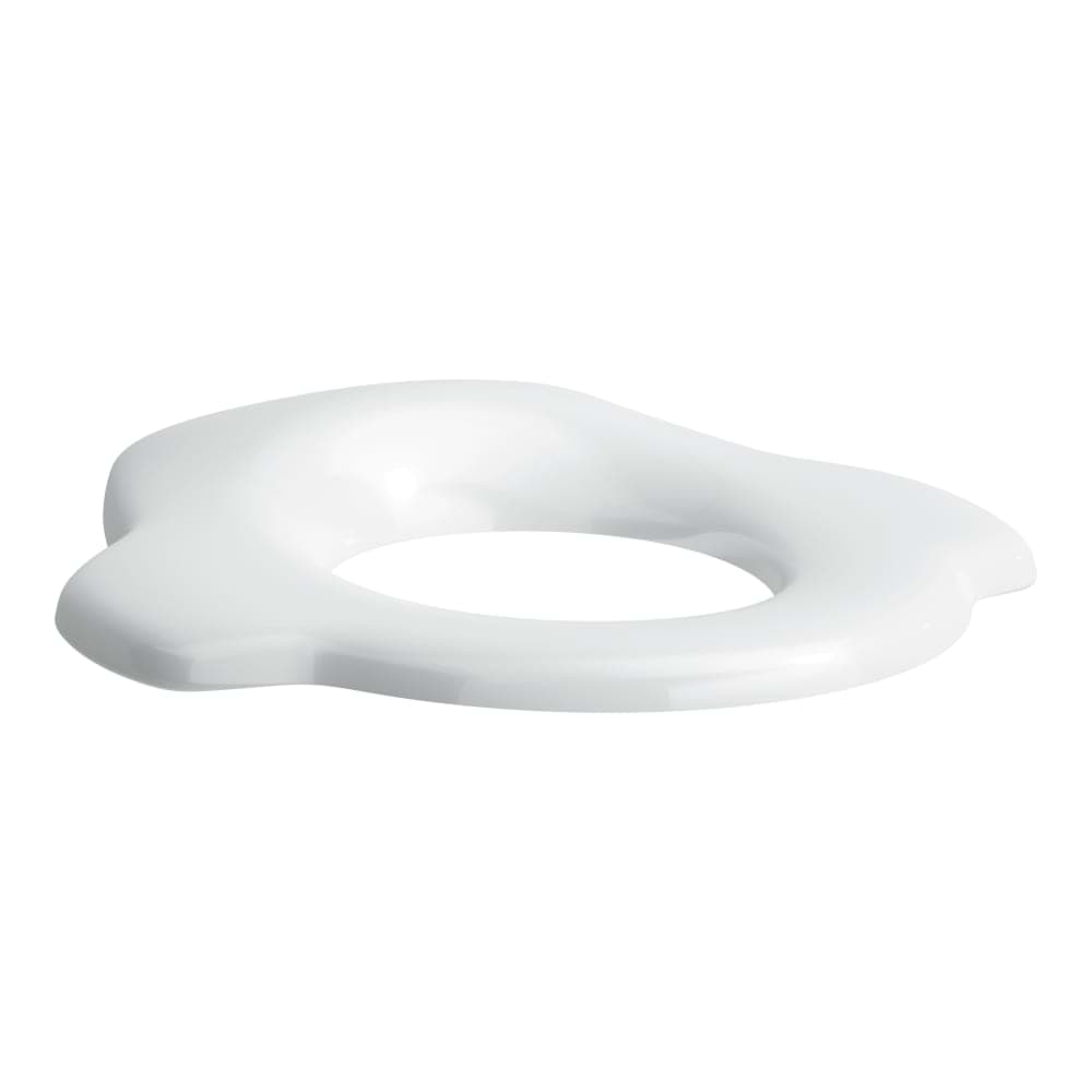 LAUFEN FLORAKIDS Ergonomické sedátko pro stojící klozet 822036/7 a závěsný klozet 820031, závěsy z nerezové oceli 355 x 360 x 55 mm #H8910320610001 - 061 - Červená