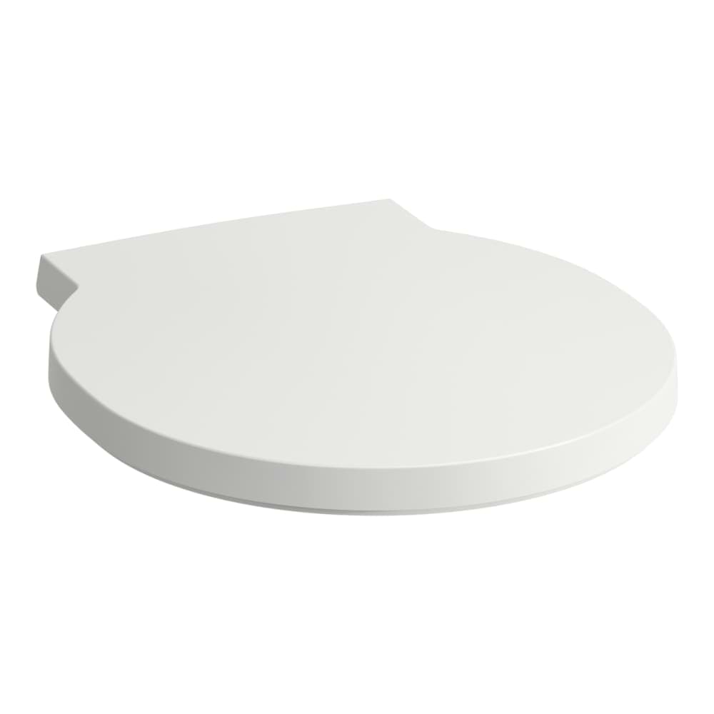 LAUFEN VAL Sedátko s poklopem, odnímatelné, zpomalovací sklápěcí systém 450 x 395 x 50 mm #H8942817570001 - 757 - Bílá mat