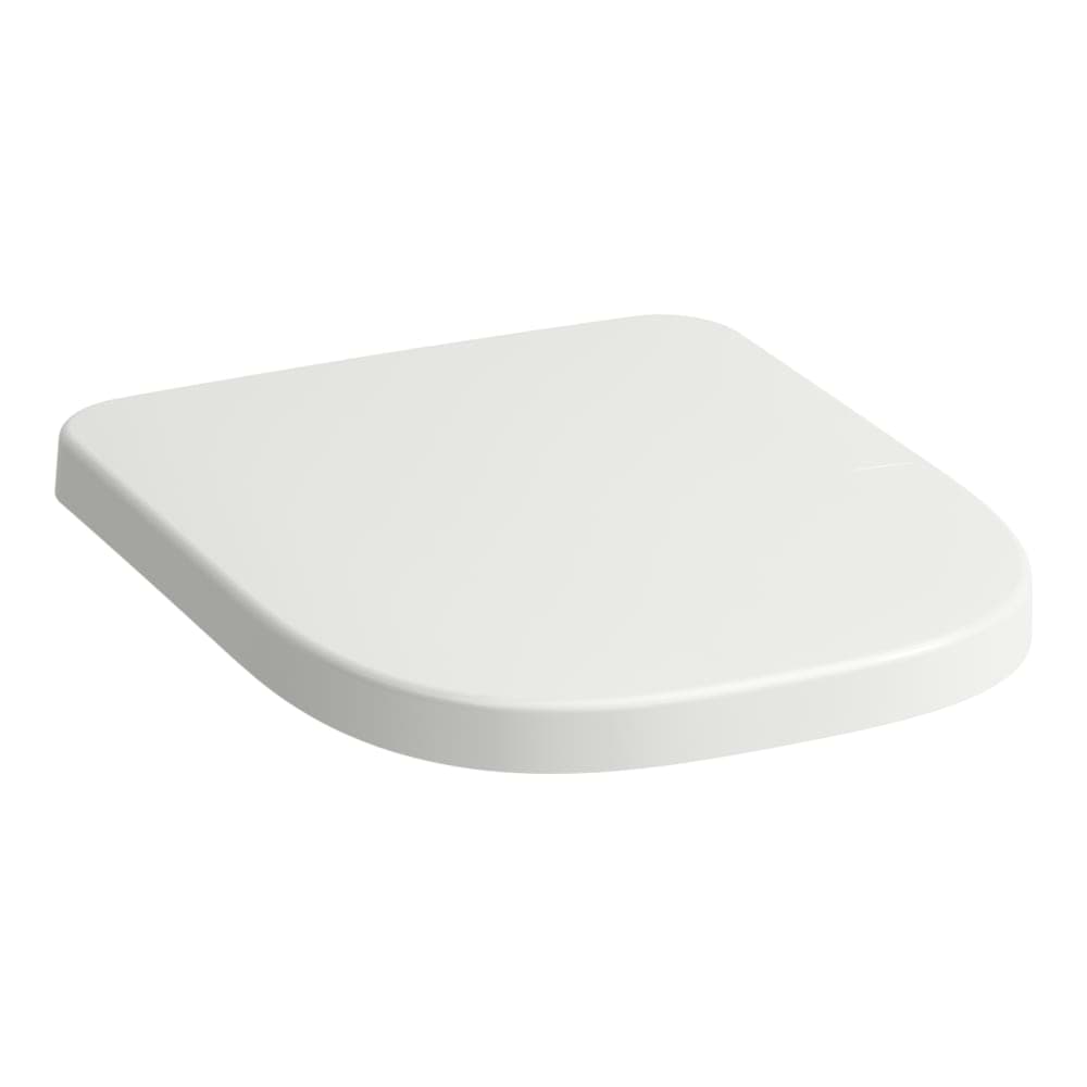 LAUFEN MEDA Sedátko s poklopem, odnímatelné, zpomalovací sklápěcí systém 447 x 365 x 54 mm #H8911137580001 - 758 - Grafit mat