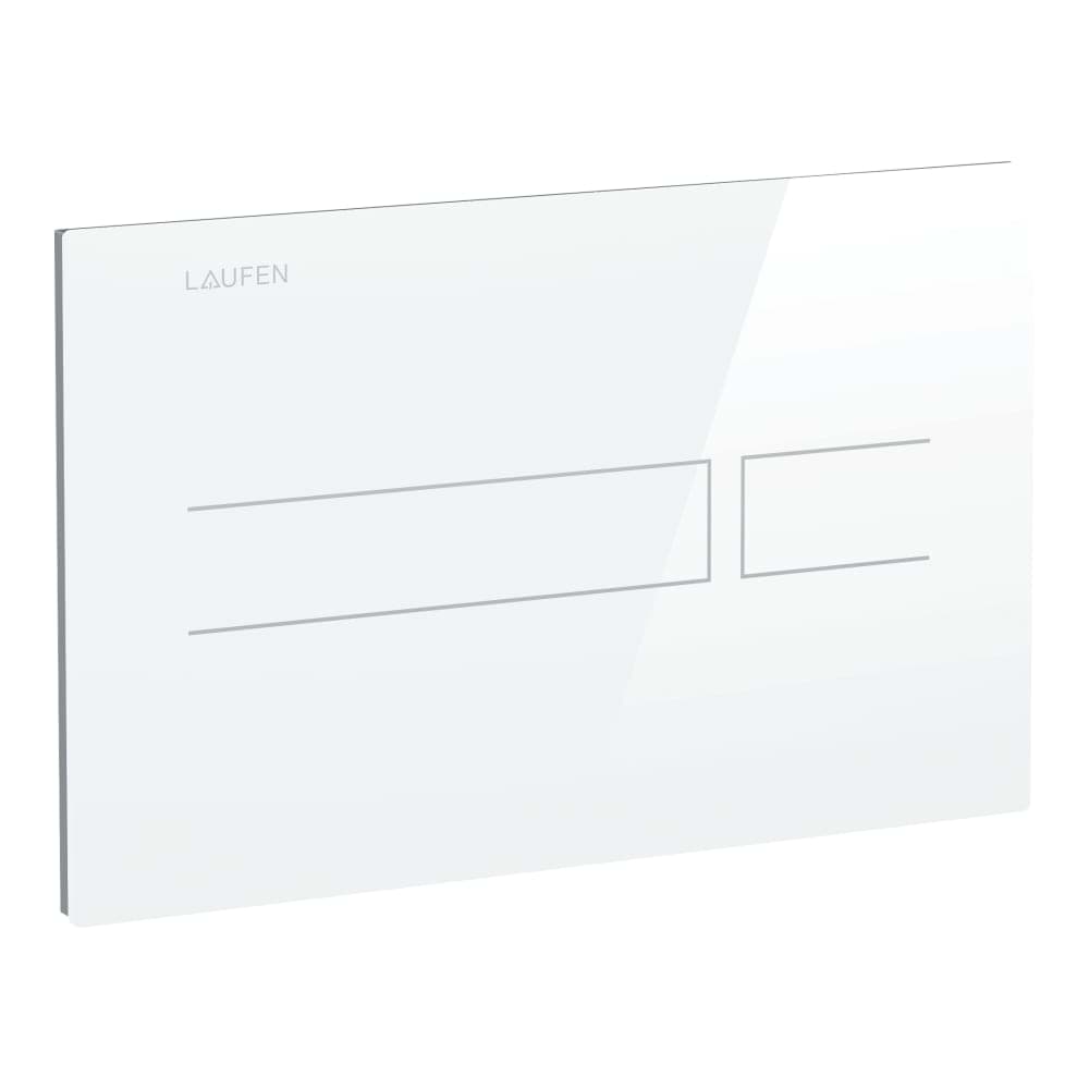 LAUFEN LIS Elektronické splachovací tlačítko, bezdotykové, vyrobené ze skla, Dual Flush, pro instalační systém LIS Laufen. Pouze v kombinaci s instalační sadou podomítkového elektrického zdroje 898660, objednávejte samostatně 252 x 13 x 162 mm #H8956630000001 - 000 - Bílá