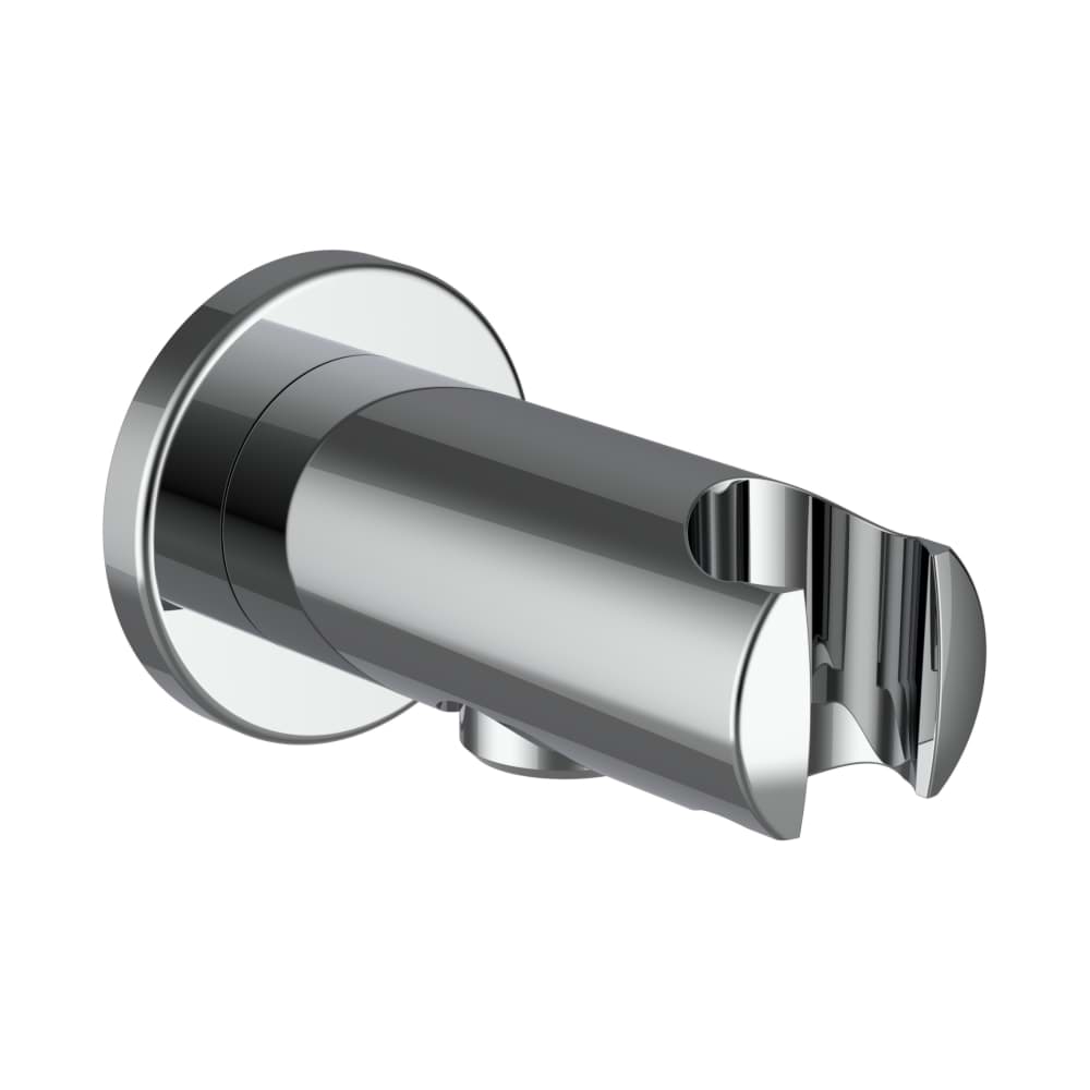 LAUFEN SPRCHOVÉ PŘÍSLUŠENSTVÍ Připojení sprchové hadice 1/2" s nástěnným držákem ruční sprchy, chrom #HF504778100000