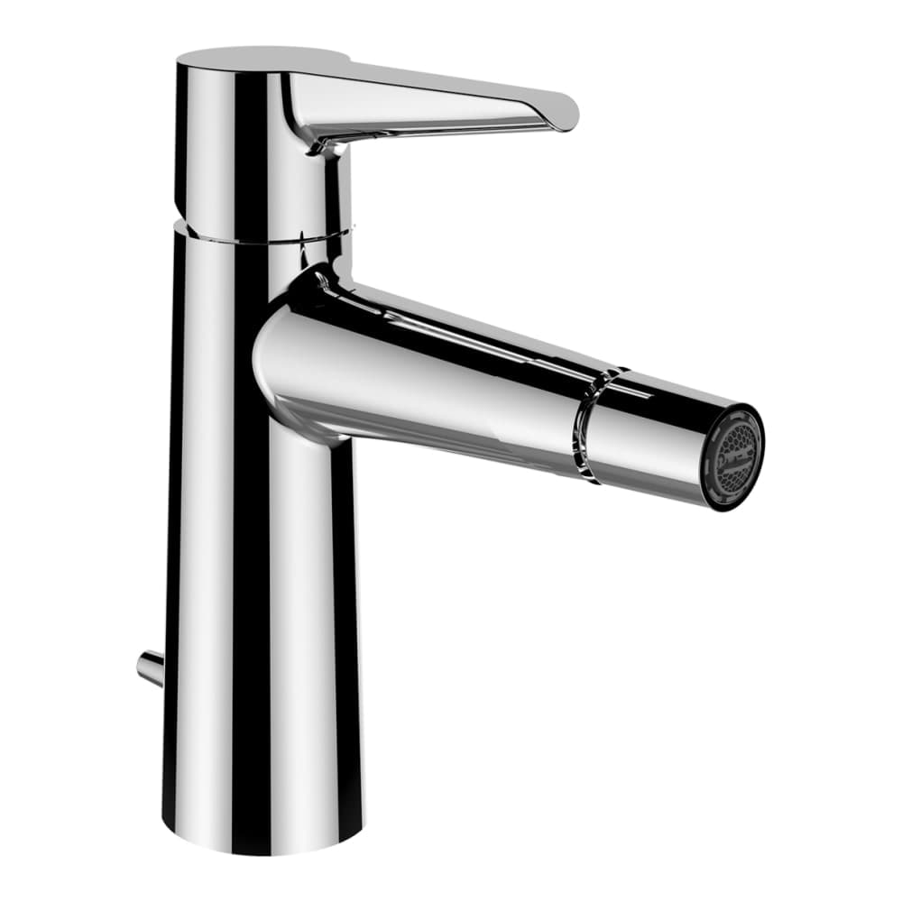 LAUFEN PURE Bidetová stojánková páková baterie, Eco+, s automatickou výpustí, chrom #HF901710100000