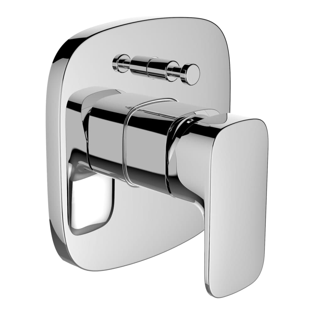 LAUFEN CITYPLUS Vrchní sada podomítkové vanové baterie pro Simibox nebo Simibox Light, chrom #HF905379100000