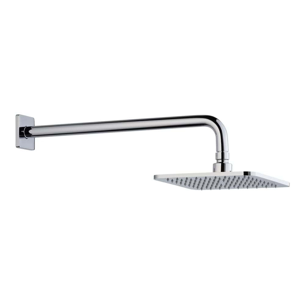 LAUFEN Sprchová hlavice 202 x 202 mm, s držákem na stěnu 420 mm, montáž na stěnu #HF960102100001