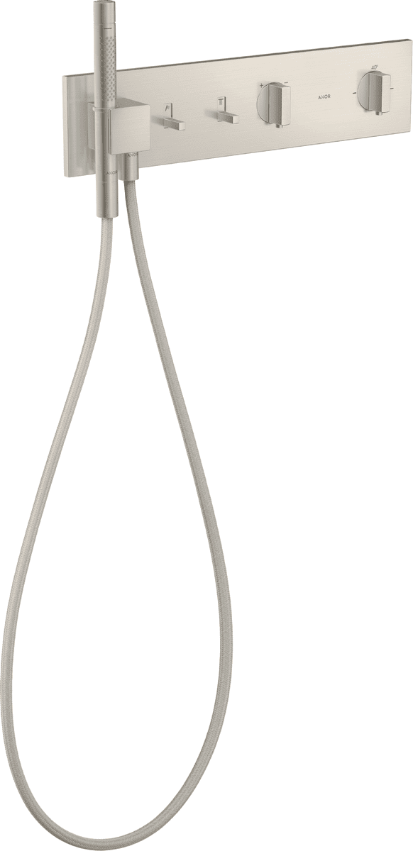 HANSGROHE AXOR ShowerComposition termostatický modul 470/110 skrytý pro 2 spotřebiče #12571800 - nerezová ocel