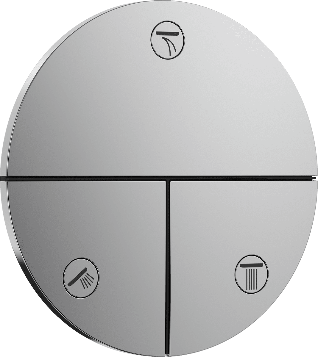 HANSGROHE ShowerSelect Comfort S ventil pod omítku, 3 funkce #15558000 - chrom