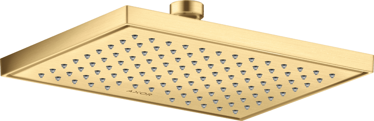 HANSGROHE Sprchová hlavice AXOR ShowerSolutions 245/185 1jet EcoSmart+ #35387250 - Brushed Gold Optic