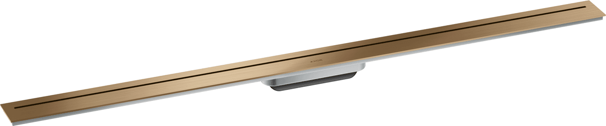 HANSGROHE AXOR Drain Vrchní sada sprchového žlabu 1200 #42524140 - kartáčovaný bronz