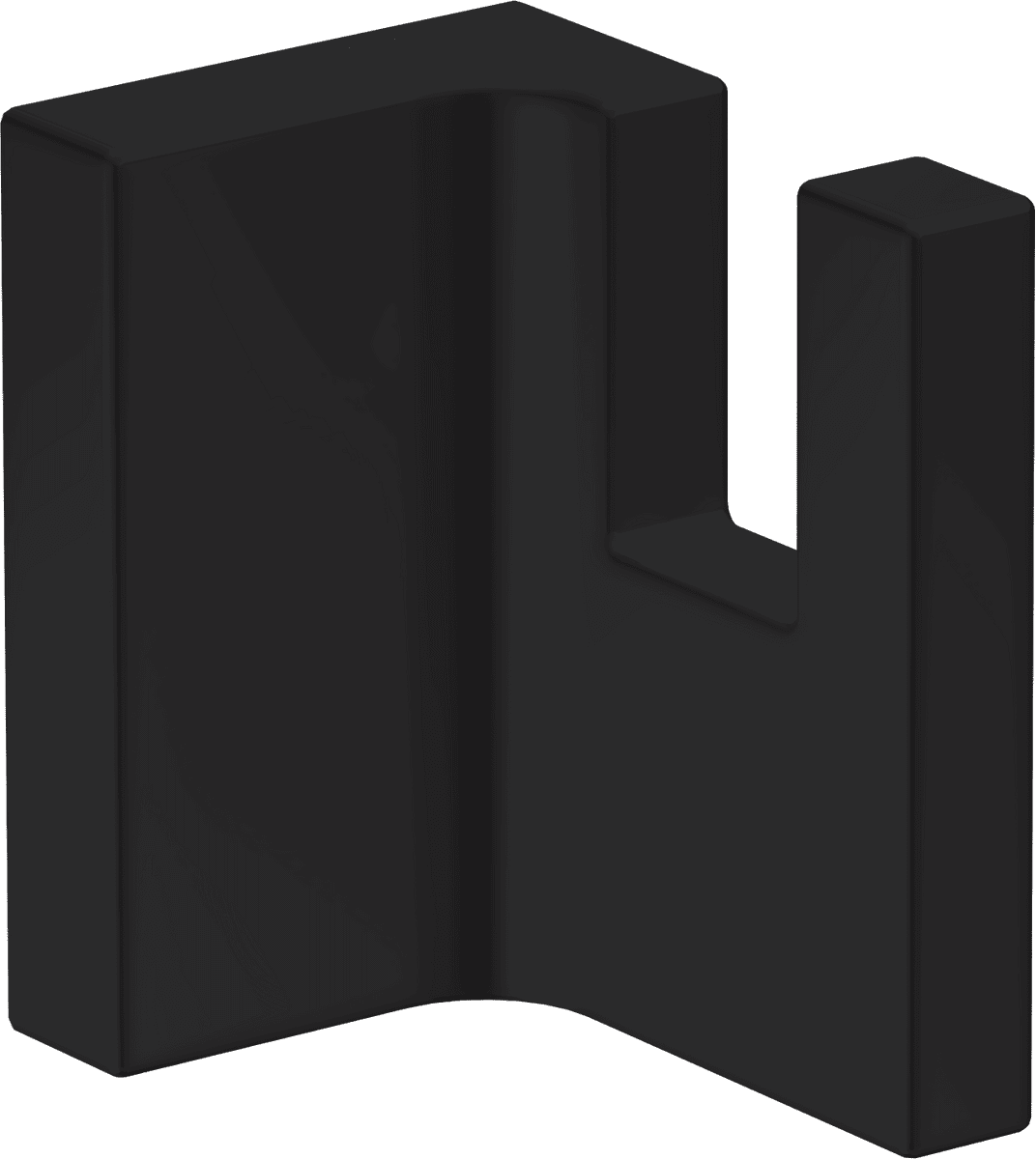 HANSGROHE AXOR Universal Rectangular Háček na ručník #42611670 - matná černá
