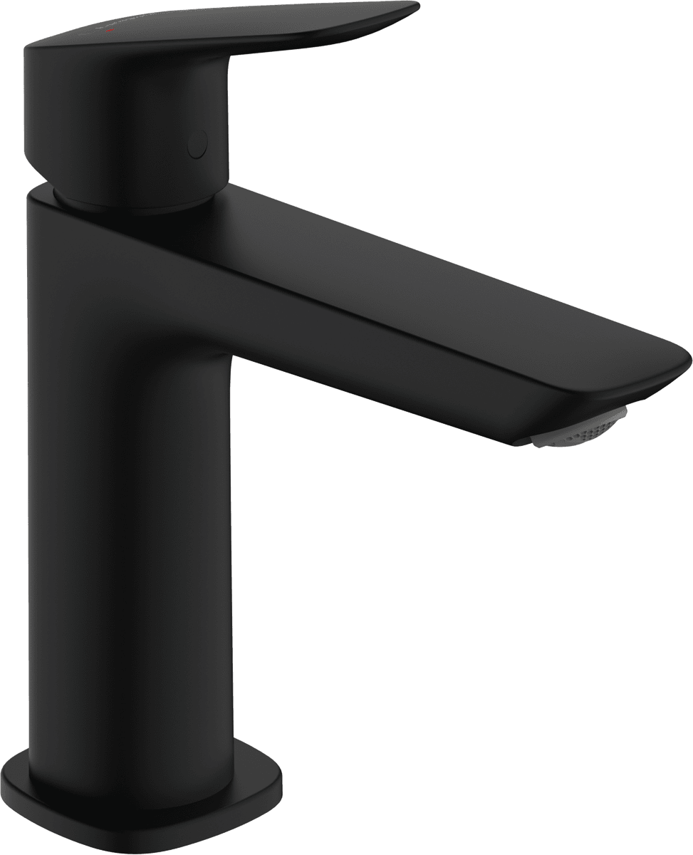 HANSGROHE Logis Páková umyvadlová baterie 110 Fine s odtokovou soupravou Push-Open #71252670 - matná černá