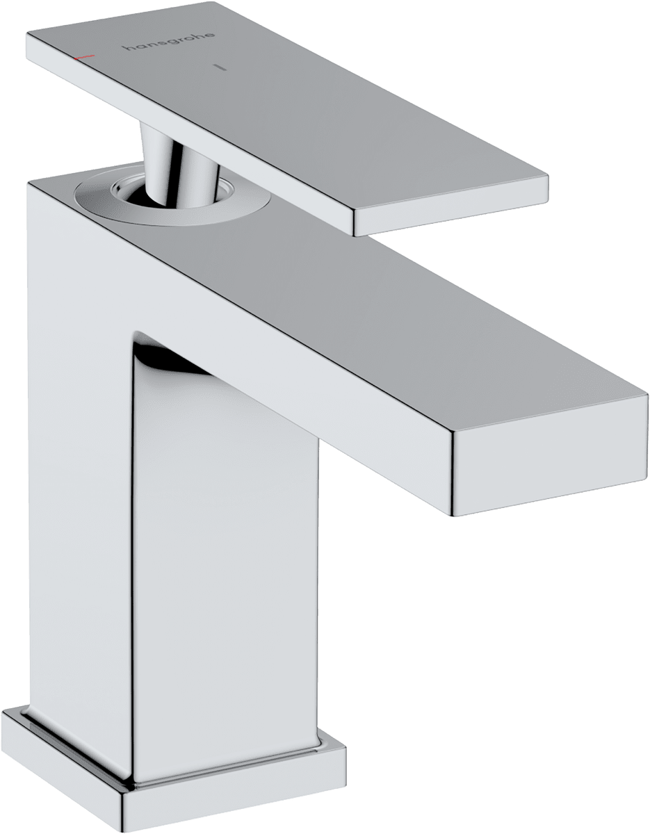 HANSGROHE Tecturis E Páková umyvadlová baterie 80 CoolStart EcoSmart+ s odtokovou soupravou s táhlem #73002000 - chrom
