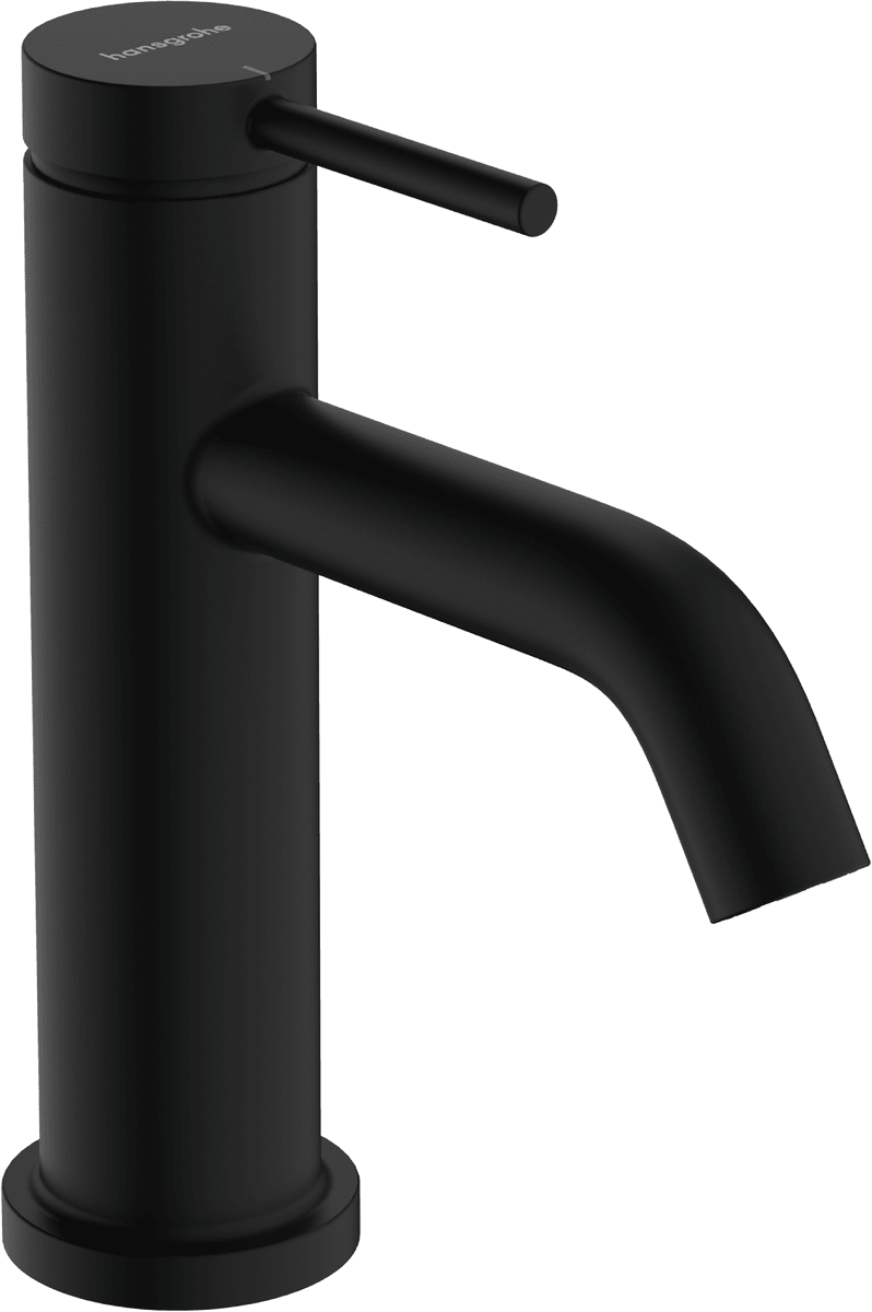HANSGROHE Tecturis S Stojánkový ventil 80 EcoSmart+ s páčkovou rukojetí pro studenou nebo předem nastavenou vodu bez odtokové soupravy #73313670 - matná černá