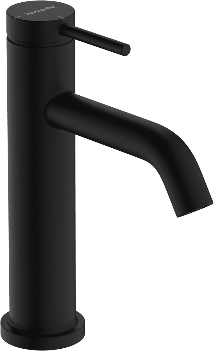 HANSGROHE Tecturis S Páková umyvadlová baterie 110 CoolStart EcoSmart+ s odtokovou soupravou s táhlem #73314670 - matná černá