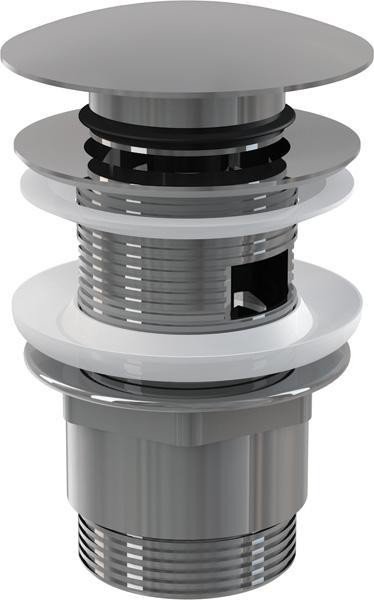 ALCA PLAST výpusť umyvadlová CLICK/CLACK 5/4" velká zátka #A390