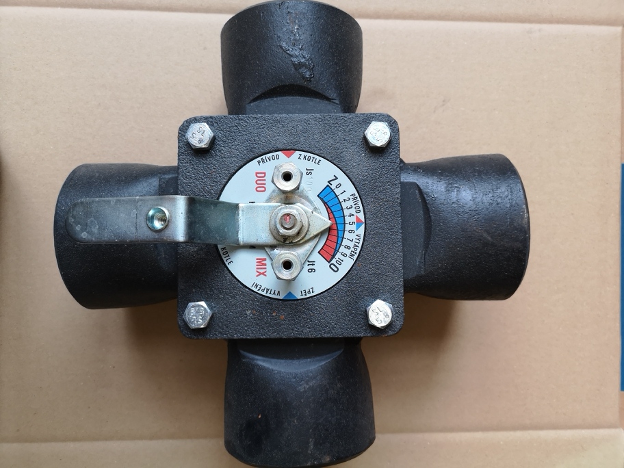 KOMEXTHERM DUOMIX AO JS 80 čtyřcestný směšovač