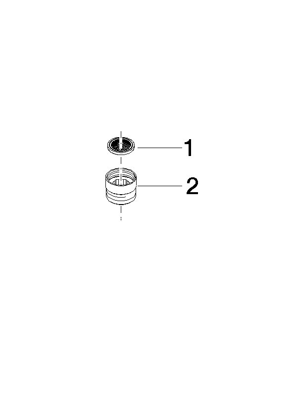 DORNBRACHT Adaptér pro sprchový vývod 3/8" x 1/2" - broušený chrom #12202979-93