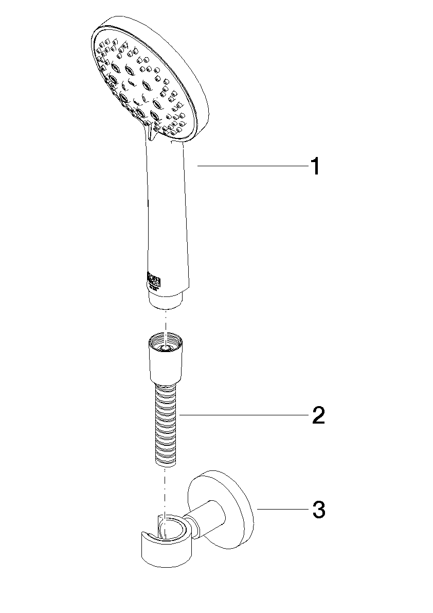 DORNBRACHT Sprchová souprava META FlowReduce - chrom #27805625-000010