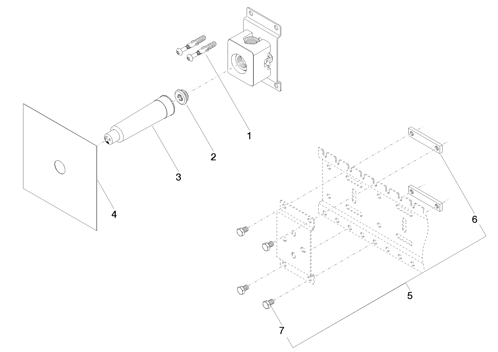DORNBRACHT ventil pro montáž pod omítku 1/2" #3560797090