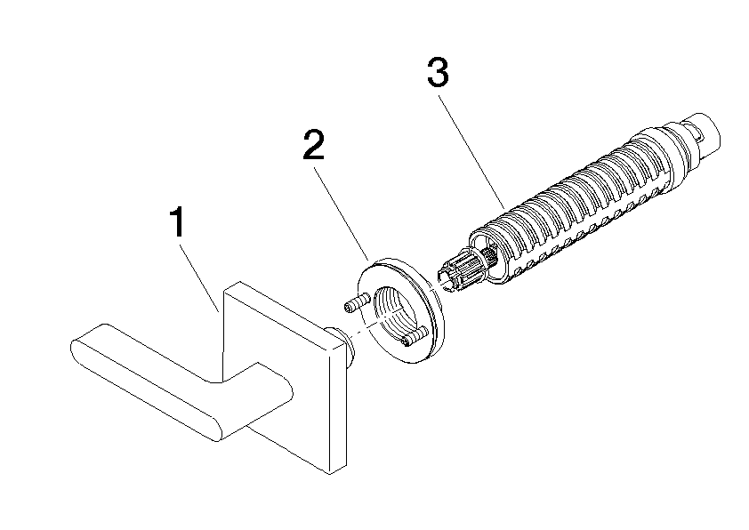 DORNBRACHT Skrytý ventil, pravé zavírání 1/2" - kartáčovaný v barvě šampaňského (22kt zlato) #36607715-46