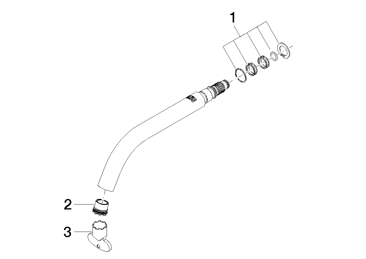 DORNBRACHT Výtok 190 mm, 5,7 l/min. - Kartáčovaná platina #90282231000-06