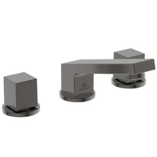 IDEAL STANDARD Extra tříotvorová umyvadlová baterie, průmět 140 mm #BD508A5 - Magnetic Grey