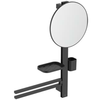 IDEAL STANDARD Tyč příslušenství Alu+ M700 se zrcadlem #BD588XG - Silk Black