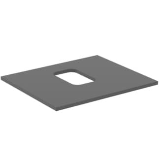IDEAL STANDARD i.life B umyvadlová deska 602x507mm #T5409NG - křemenná šedá