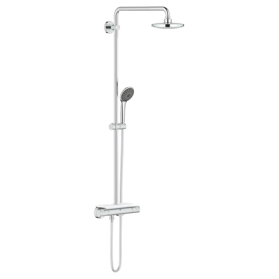GROHE Vitalio Joy System 180 Sprchový systém s termostatem na zeď Chrom #26403000