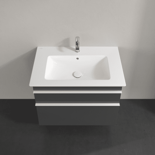 VILLEROY BOCH Venticello toaletní skříňka, 2 výsuvy, 753 x 590 x 502 mm, lesklá šedá / lesklá šedá #A92502FP, obrázek 4