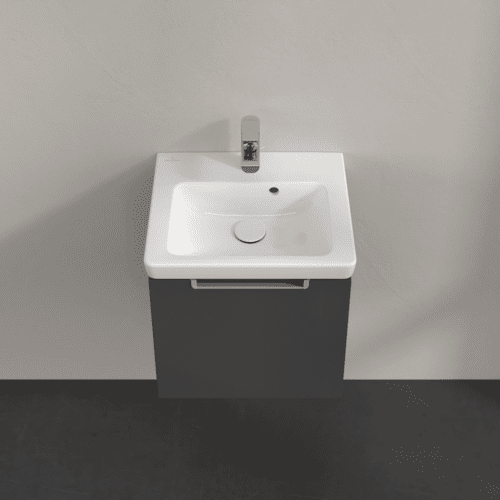 VILLEROY BOCH Subway 2.0 Vanity unit, 1 zásuvka, 440 x 420 x 352 mm, lesklá šedá #A68400FP, obrázek 4